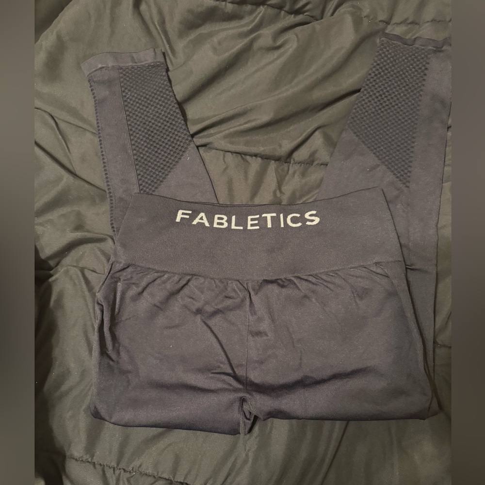 Black Fabletics sports pants